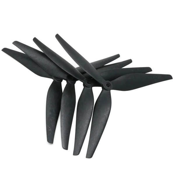 HQProp 10X5X3 9X5X3 1050 9050 10 pouces 9 pouces 3 pales Hélice en nylon renforcé de carbone noir pour drone Rc FPV